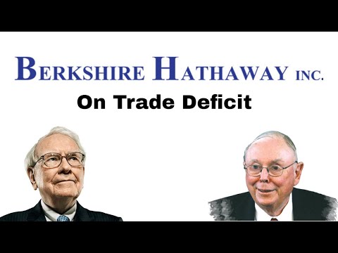 Warren Buffett: Trade Deficit Is a Claim Check on the Wealth of U.S.A.
