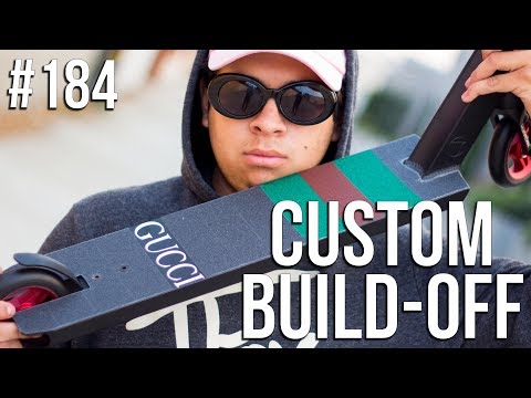 Custom Build Off 4!! - Part 1 (ft. Walter Perez) │ The Vault Pro Scooters