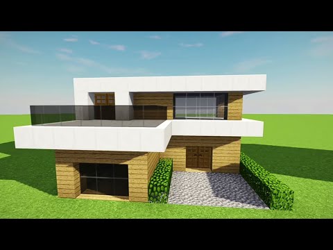 Insane Tiko Minecraft Build Tutorial - Small Modern House (#2)