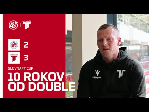 10 ROKOV OD DOUBLE | Peter Čögley a jeho spomienky na prvú trofej - Slovnaft Cup
