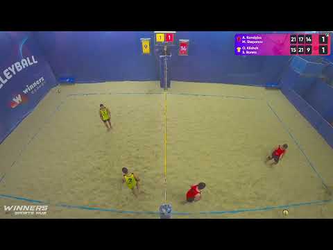 16:55 A. Kandyba / M. Stepanov - O. Klishch / S. Borets 23.03.2023 | Winners Beach Volleyball