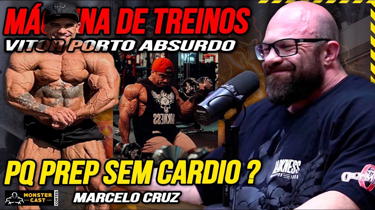 PREPARAÇÃO SEM CARDIO VIROU POLÊMICA !! VITOR PORTO É DIFERENTE DE TODOS !? | MARCELO CRUZ