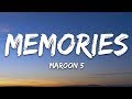 Maroon 5 Memories Lyrics von 7clouds v