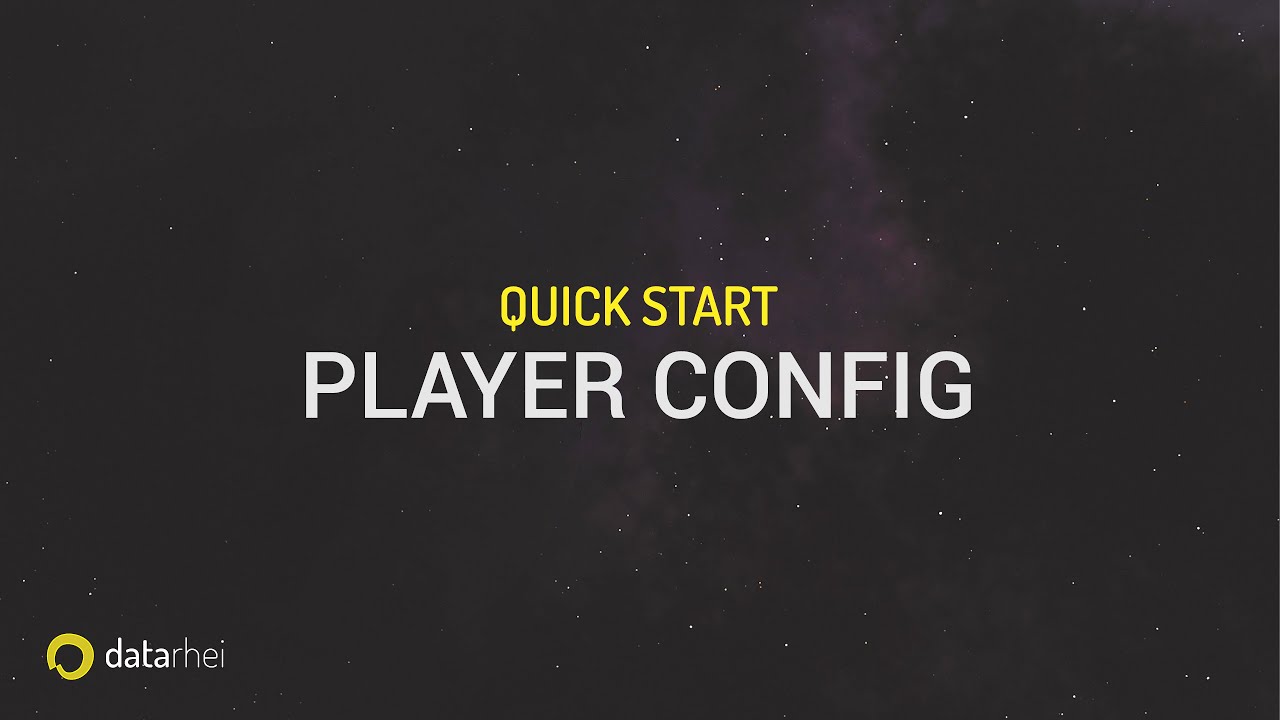 Schnellstart-Anleitung: Konfiguration des Videoplayers vom datarhei Restreamer