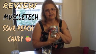 MUSCLETECH KETOPLUS Review: Sour peach candy  Keto BHB Flavors!