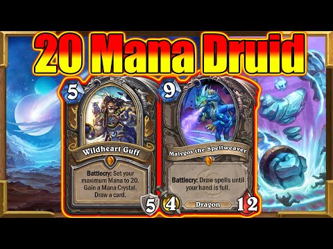 20 Mana Celestial Big Druid | Will It Get Ever Nerfed? Fractured in Alterac Valley | Hearthstone