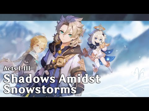 Shadows Amidst Snowstorms | Genshin Impact | Albedo Event Quest II Cutscenes (EN/Lumine)