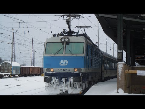 Odchod ► ČD 151.001 ► Žilina
