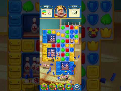 Statisfying Destroy Royal Match Level 2124 #games #royalmatch #music #short #statisfying #destroy