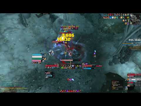 Blood Death Knight Tank  POV The Underrot Mythic +21 |Fortified Volcanic Spiteful S2