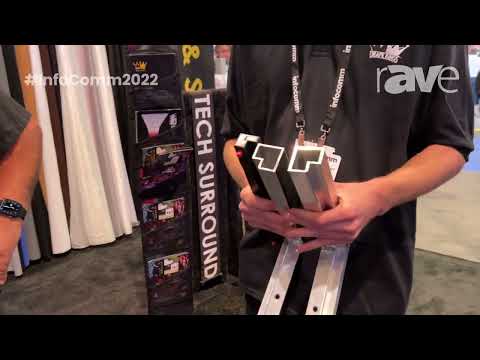 InfoComm 2022: Drape Kings Demonstrates AV-Drop Modular Backdrop System