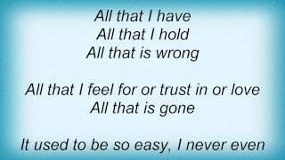 Cure - There Is No If... Lyrics
