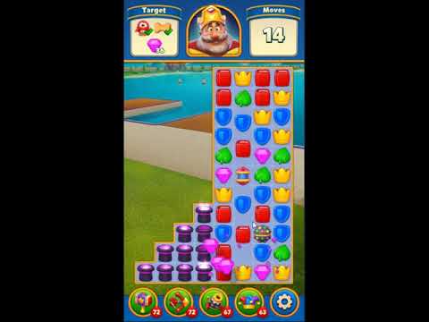 Royal Match Level 1571 - NO BOOSTERS GAMEPLAY 👑 | SKILLGAMING ✔️