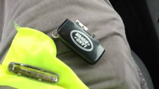 2016 Land Rover LR4 shift release an emergency brake release