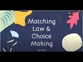 Matching Law PSY 356