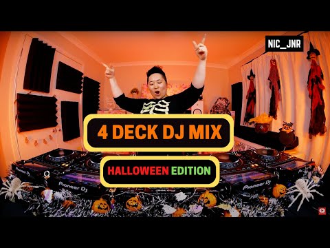 NIC_JNR - 4 DECKS | 60 Mins TECH HOUSE 'Halloween Edition'