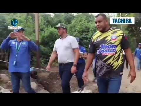 Entrega de tubería para el proyecto de construcción Acueducto La Mulata, Ureña, Táchira