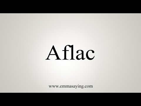 How to Pronounce Aflac