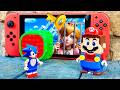 Lego Mario Needs The Key In Nintendo Switch To Save Lego Peach In Real Life Legomario