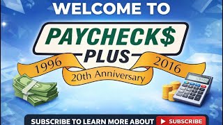 Welcome to Paycheck$ Plus - Small Business Accounting Advice