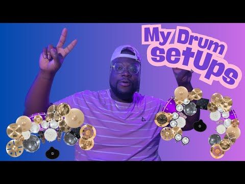 Showing My Drum Setups !