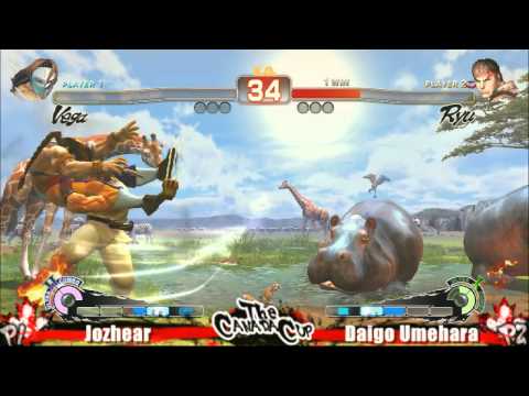 Jozhear vs Daigo Canada Cup 2010 SSF4 Exhibition #2