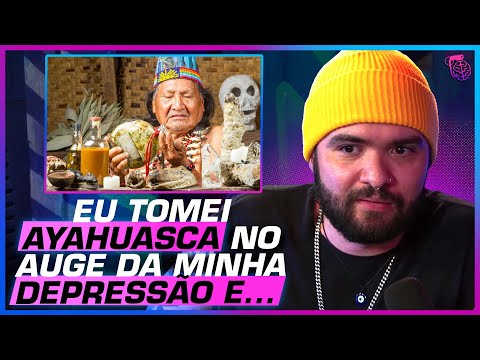 Contando sobre EXPERIÊNCIA com AYAHUASCA - TIAGO SANTINELI