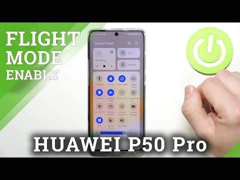 How to Activate Airplane Mode on HUAWEI P50 Pro - Disable Airplane Mode