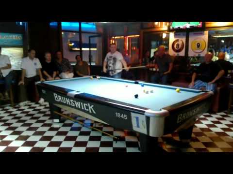 Chris Melling Vs Nitiwat at Players Pool Bar - BreakersBangkok.com (Part 2)