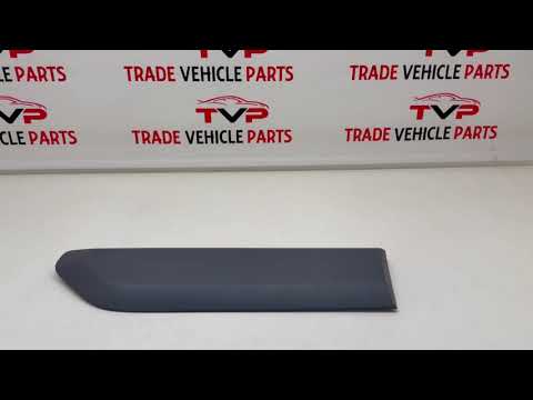 Fits Fiat Doblo 2022- Rear Sliding Door Moulding Passenger Side Primed video