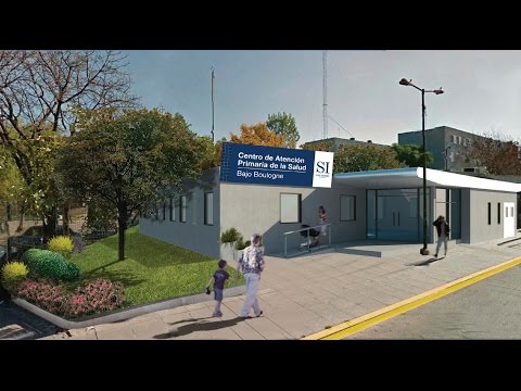 Posse recorrió las obras del Centro de Salud del Bajo Boulogne