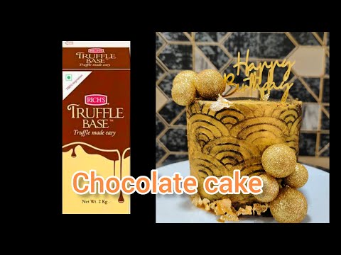How To Make A Chocolate Ganache Cake (EASY Recipe)#cake