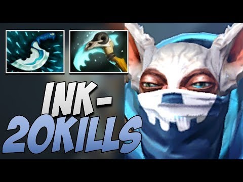 Ink Meepo with SUPER 20 KILLS | Dota Gameplay