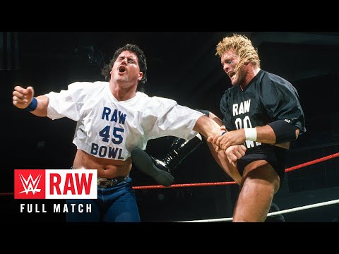 FULL MATCH: Raw Bowl: Raw, Jan. 1, 1996