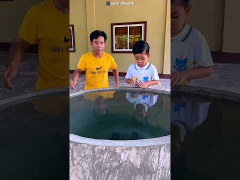 This boy's father pulled his car out of the water #shortsvideo