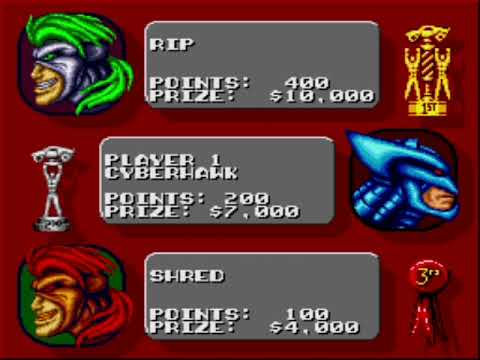 Rock N' Roll Racing - Veteran - Planet NHO - Division B - Race 5 y 6 #Sega #Autos