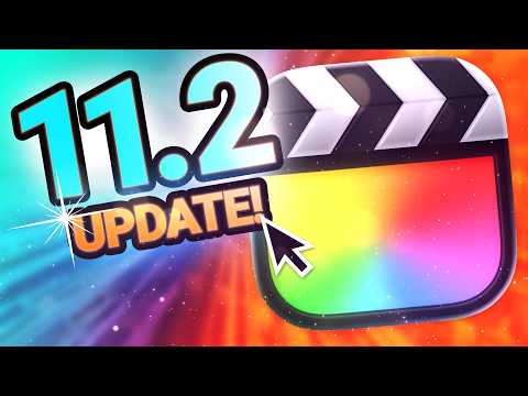 Final Cut Pro Update 11.2 is here! (New Icon / ProRes RAW & More)