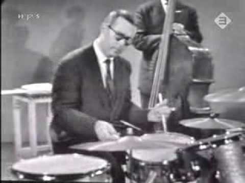 Dave Brubeck with his band performing the “Take Five” in Germany in 1966.