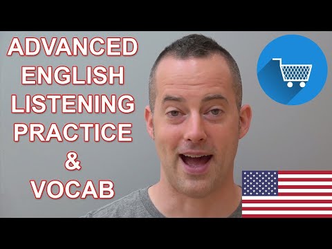 Advanced English Listening And Vocabulary Practice - Conversational American English - Shopping