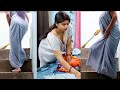 New Cleavage Vlog Nighty Vlog Indian Housewife Cleaning Vlog
