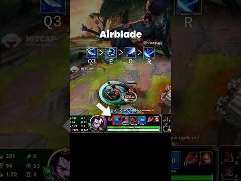 How to: Yasuo Airblade combo #shorts