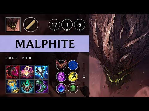 Malphite Mid vs Talon: Legendary - EUW Grandmaster Patch 14.20