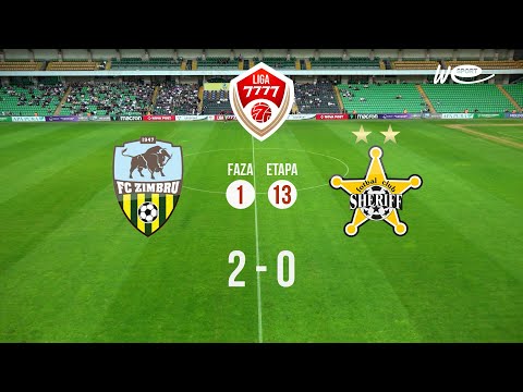 ⚽ REZUMAT LIGA 7777, FAZA 1 – ETAPA 13, ZIMBRU – SHERIFF 2-0