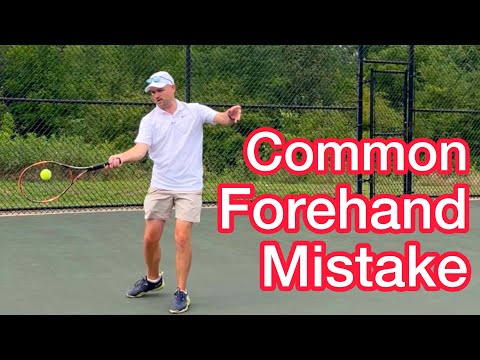 You’re Probably Making This Forehand Mistake (Tennis Technique Explained)