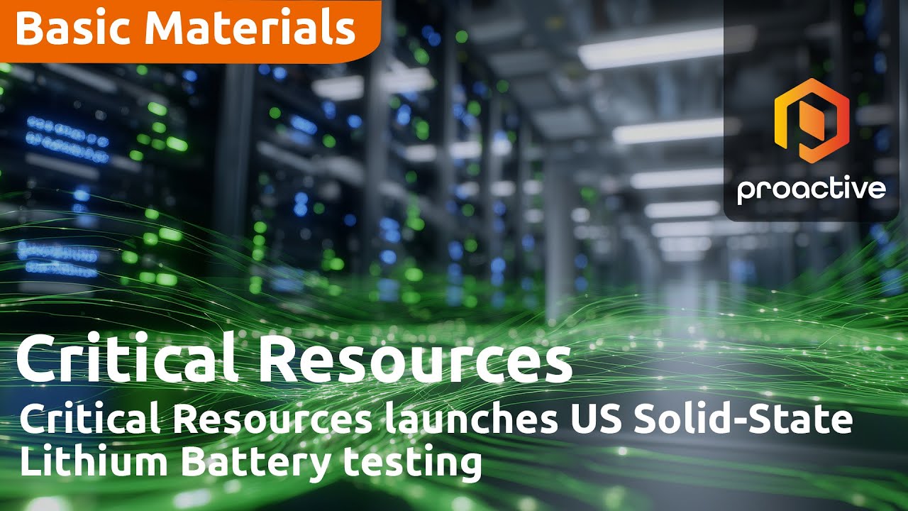 Critical Resources  launches solid-state battery evaluation