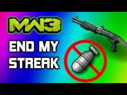 MW3: End My Streak w/ Spas-12 (Short Shotgun Montage / No MOAB for you)