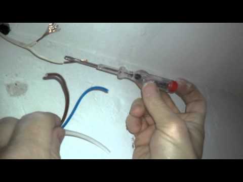 Electrician: How to identify the phase conductor with a pole detector
