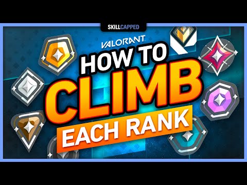 How to CLIMB EACH RANK & STOP BEING STUCK in VALORANT!