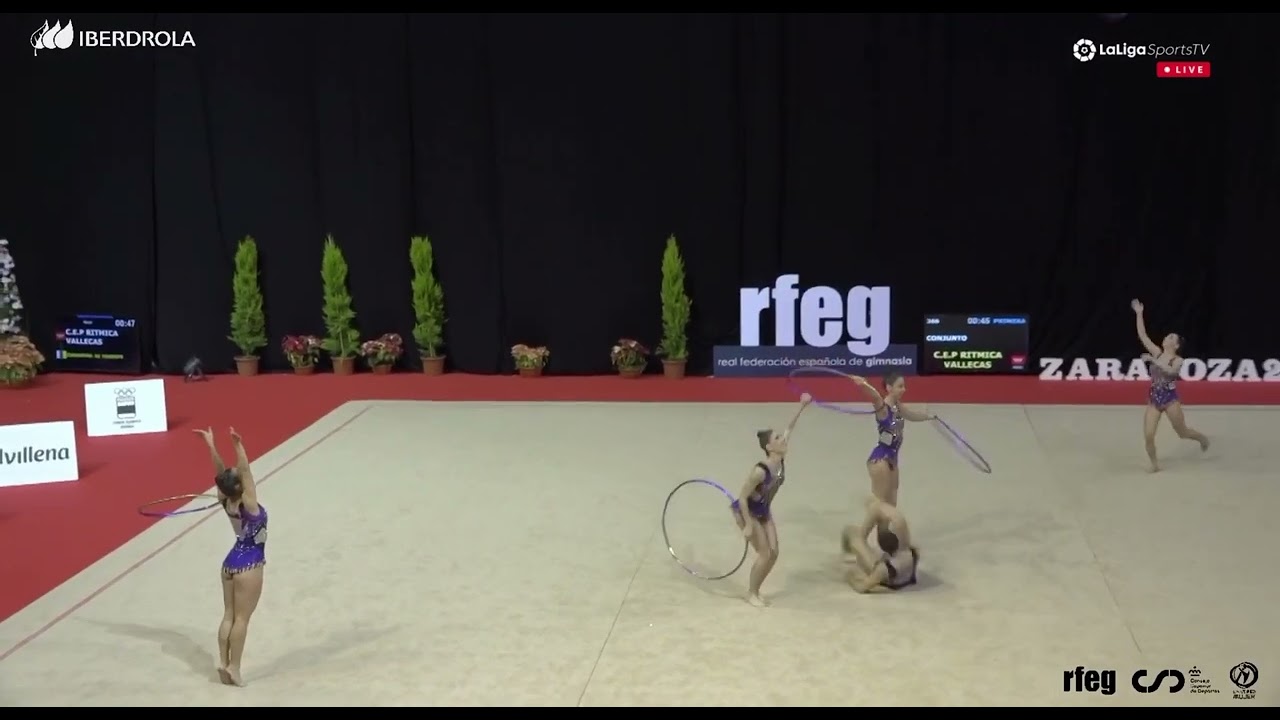 CEP Rítmica Vallecas Primera Categoría Campeonato de España Conjuntos 2022