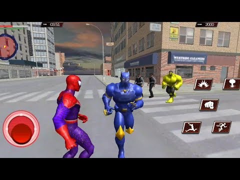 Panther Hero City Battle | Super Panther Hero Survival - Android GamePlay